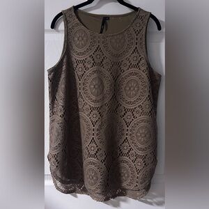 Women's Kay Celine Embroidered Sleeveless Top